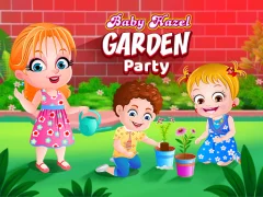 Spel Baby Hazel. Garden party aanlyn
