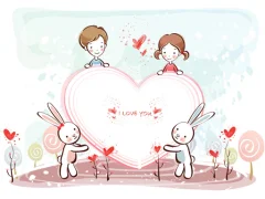Spel Valentine Young Love aanlyn