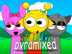 Spel Sprunki Pyramixed aanlyn