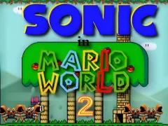 Spel Sonic in Mario World 2 aanlyn