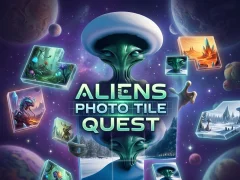 Spel Aliens Photo Tile Quest aanlyn