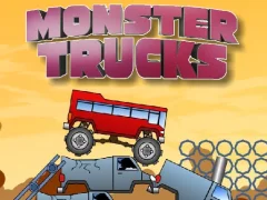 Spel Monster Trucks Challenge aanlyn