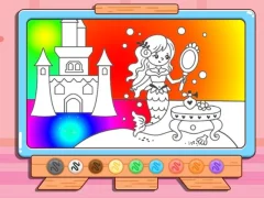 Spel Coloring Book: Mermaid Makeup aanlyn