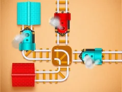 Spel Rail Maze Puzzle aanlyn