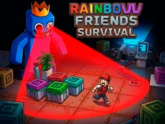 Spel Rainbow Friends Survival aanlyn