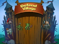 Spel Defend Village aanlyn