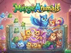 Spel Merge Animals aanlyn