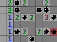 Spel Minesweeper Infinite aanlyn