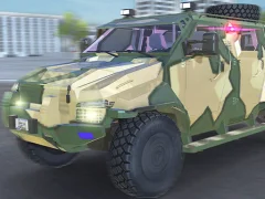 Spel Police Car Armored aanlyn