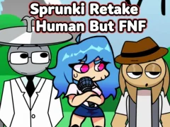 Spel Sprunki Retake Human But FNF aanlyn