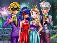 Spel Couples New Year Party aanlyn