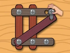 Spel Wood Nuts Master: Screw Puzzle aanlyn
