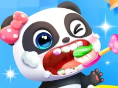 Spel Jigsaw Puzzle: Baby Panda Teeth Health aanlyn