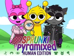 Spel Sprunki Pyramixed: Human Edition aanlyn