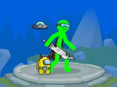 Spel Stickman Mega Boss Battles! aanlyn