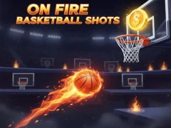Spel On Fire Basketball Shots aanlyn