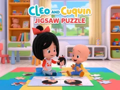 Spel Cleo and Cuquin Jigsaw Puzzle aanlyn