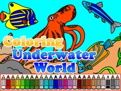 Spel Coloring Underwater World aanlyn