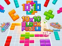 Spel 10X10 block puzzle aanlyn