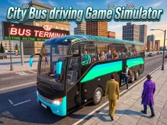 Spel City Bus driving Game Simulator aanlyn