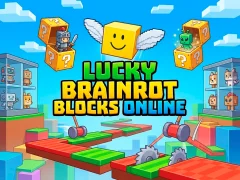 Spel Lucky Brainrot Blocks Online aanlyn