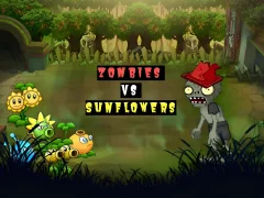 Spel Zombies vs. Sunflowers aanlyn