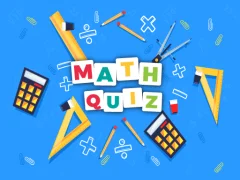 Spel Math Quiz Game aanlyn