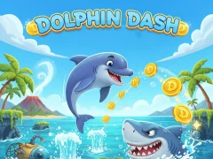 Spel Dolphin Dash aanlyn