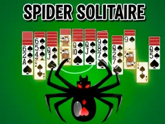 Spel Spider Solitaire aanlyn