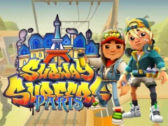 Spel Subway Surfers Paris aanlyn