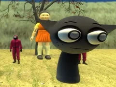 Spel Squid Game Sprunki Hide aanlyn
