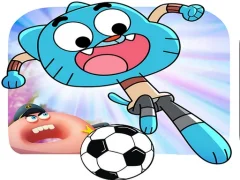 Spel Gumball Soccer Game aanlyn