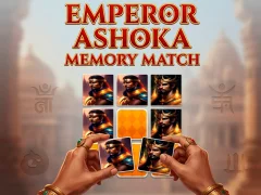 Spel Emperor Ashoka Memory Match aanlyn