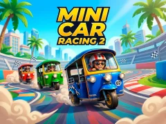 Spel Mini Car Racing 2 aanlyn