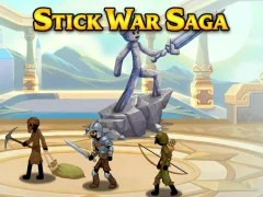 Spel Stick War Saga aanlyn