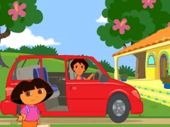 Spel Dora The explorer Dora's Ride-Along City Adventure aanlyn