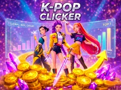 Spel K-pop. Clicker aanlyn