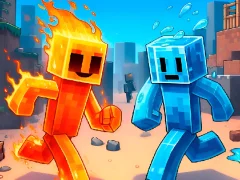 Spel Fire and Water Stickman aanlyn