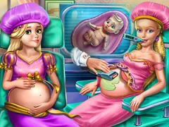 Spel Goldie Princesses Pregnant Check up aanlyn