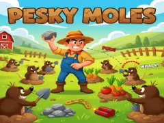 Spel Pesky Moles aanlyn