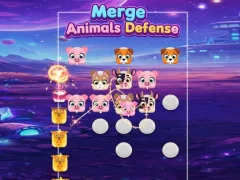Spel Merge Animals Defence aanlyn