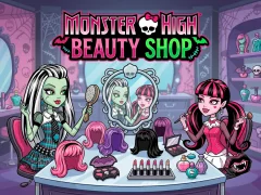 Spel Monster High Beauty Shop aanlyn
