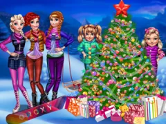 Spel Princesses Christmas tree aanlyn