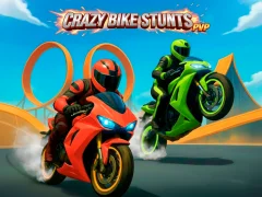 Spel Crazy Bike Stunts PvP aanlyn