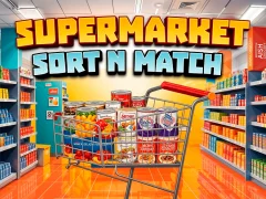 Spel Supermarket Sort N Match aanlyn