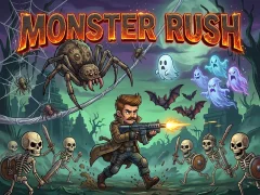 Spel Monster Rush aanlyn