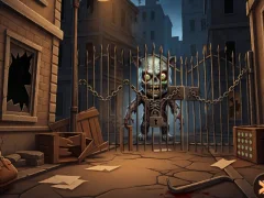 Spel Terrifying Zombie Escape aanlyn