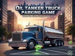 Spel Oil Tanker Truck Parking Game aanlyn
