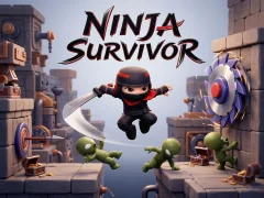 Spel Ninja Survivor aanlyn