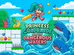 Spel Princess Goldblade and the Dangerous Waters aanlyn